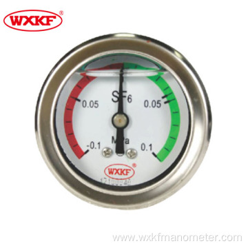 Bottom connection 4inch electric contact pressure gauge